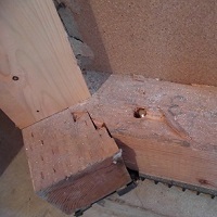 木造・土台基礎接合ナット非設置